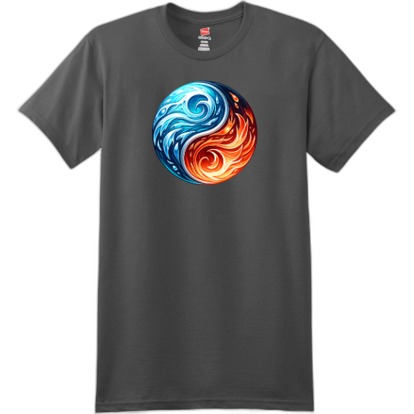 Fire & Water Wave Yin Yang