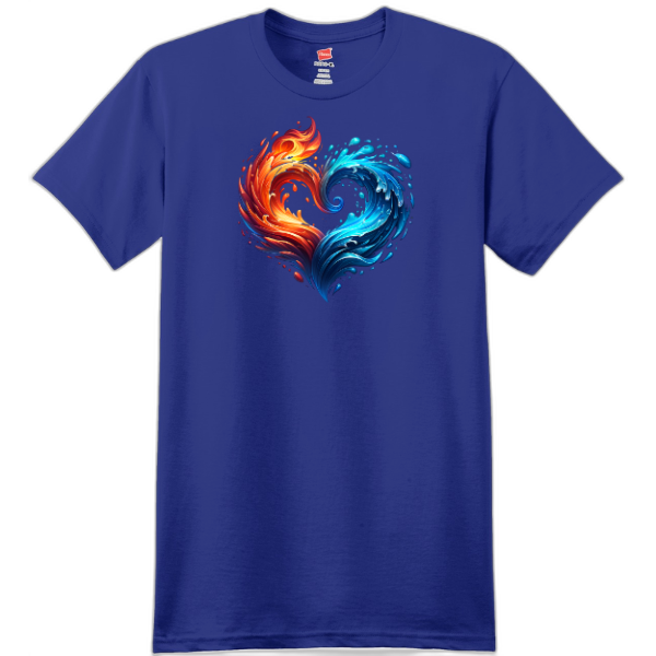 Fire & Water Heart