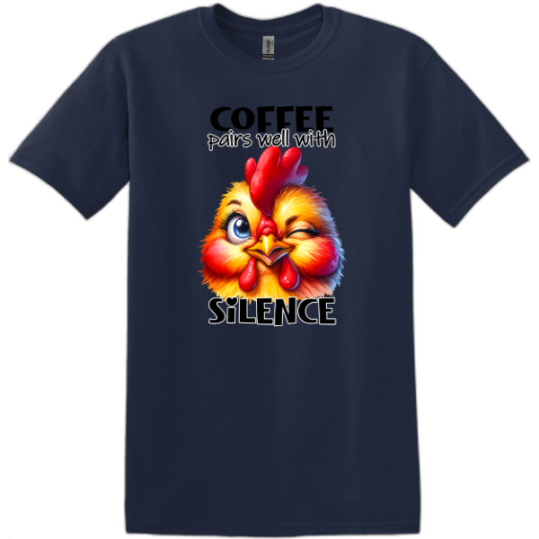 Coffee pairs well with Silence