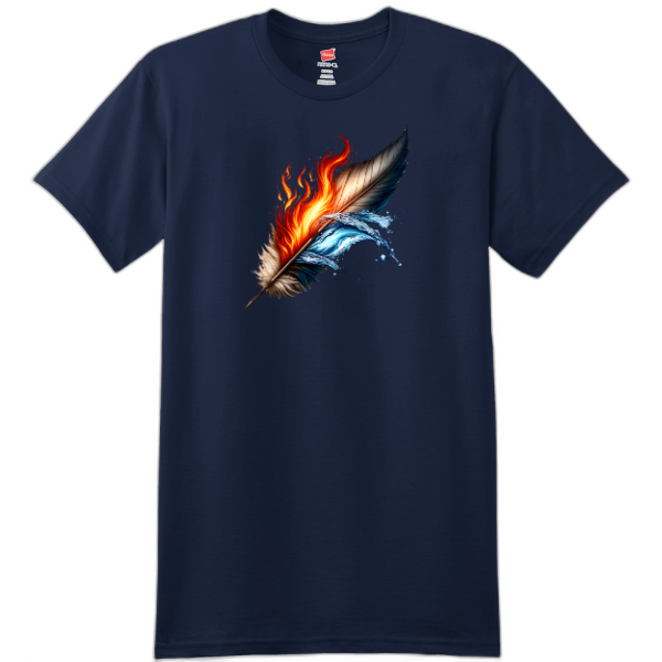 Fire & Water Feather