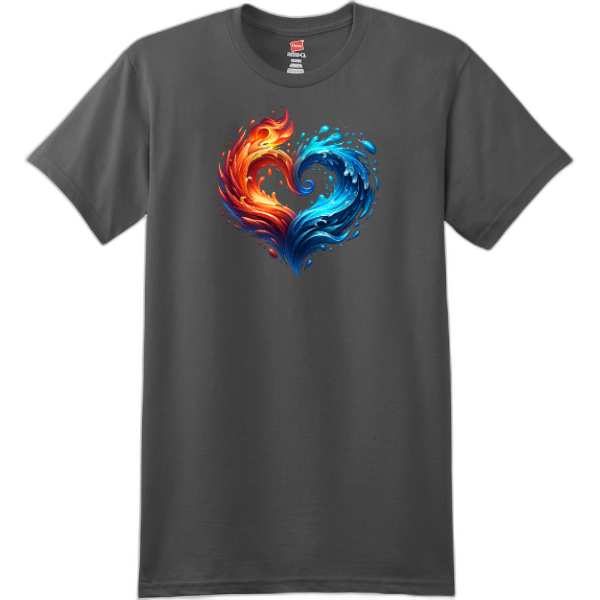 Fire & Water Heart