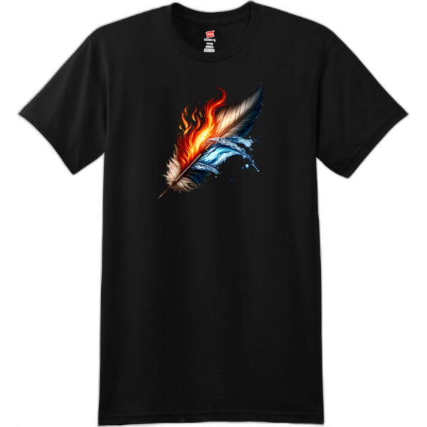 Fire & Water Feather