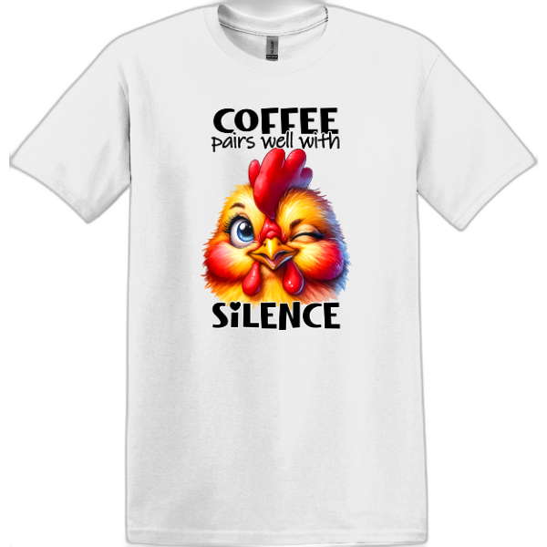 Coffee pairs well with Silence