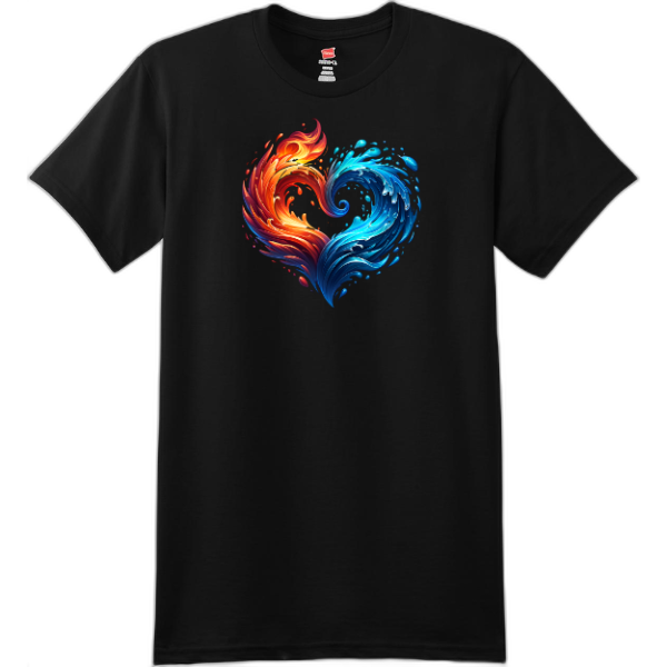 Fire & Water Heart