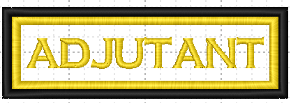 ALR Title Patch Adjutant