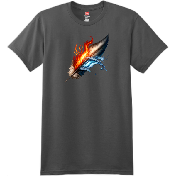 Fire & Water Feather