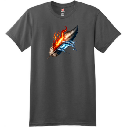 Fire & Water Feather