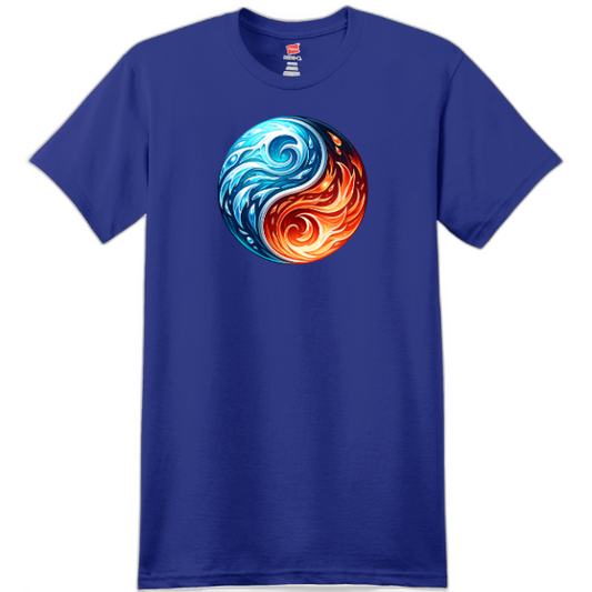 Fire & Water Wave Yin Yang