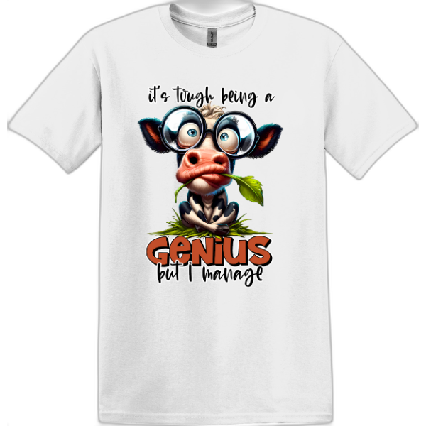 It's tough being a Genius but I manage.