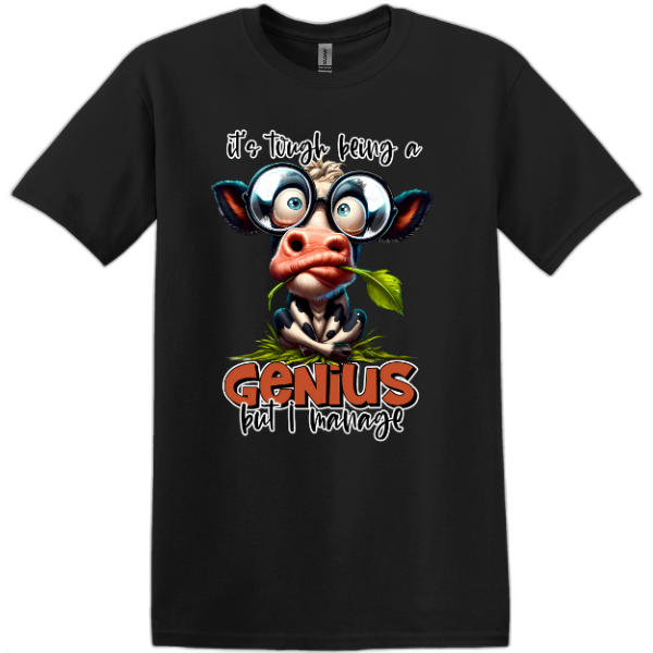 It's tough being a Genius but I manage.