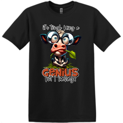 It's tough being a Genius but I manage.