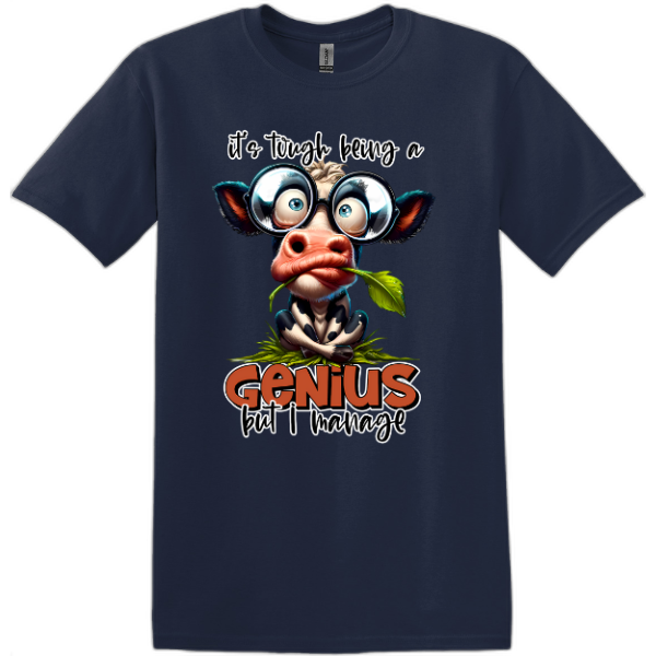 It's tough being a Genius but I manage.