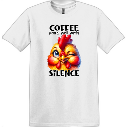 Coffee pairs well with Silence
